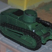 m tank oyun araç 3d print model - Mito3D