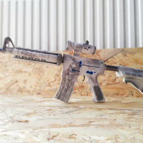 m4a4 Gewehr csgo verschiedene ar-15 pc Miniatur 3D print model - Mito3D