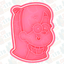 mabel gravity falls cookie cutter set stamp cookies cutters cartoon cipher dipper 3d print model - Mito3D