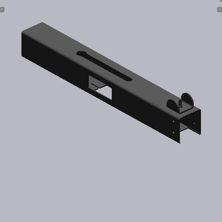 Mac 11 brinquedo arma fogo upper receiver 3d print model - Mito3D