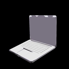 Mac livro pró 3d print model - Mito3D