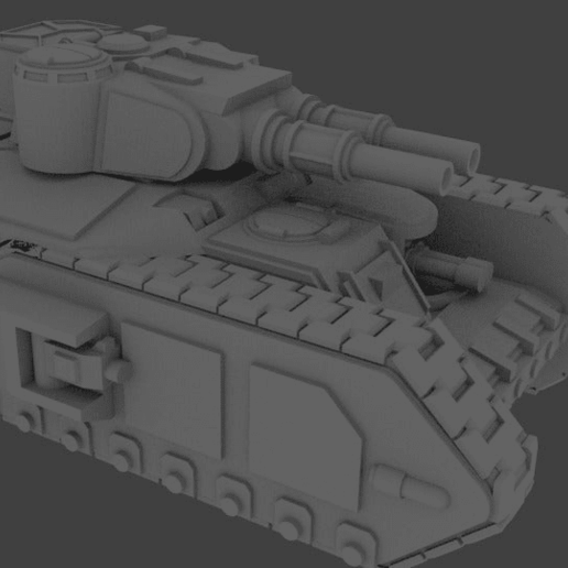 Mac ağır tank toy_game_accessories 3D print model - Mito3D