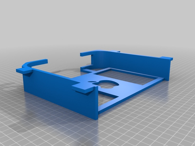 Mac mini montagem parede parafusos gadget monte eletrônicos 3D print model - Mito3D