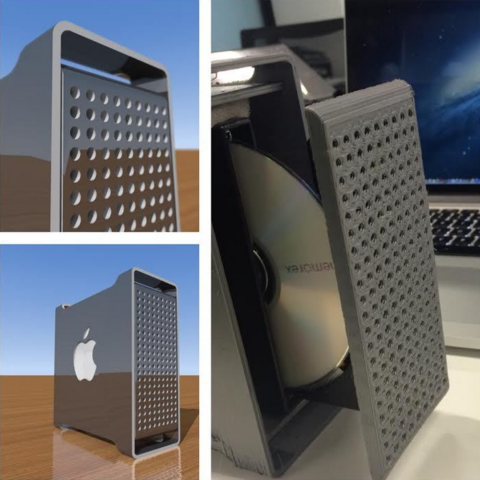 mac pro g5 dvd drive enclosure tool 3D print model - Mito3D