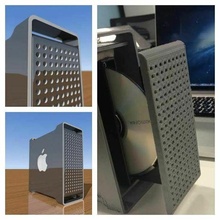 Mac pró g5 DVD dirigir recinto maçã queimador suporte eletrônicos 3d print model - Mito3D