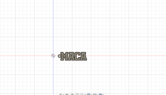 maca keychain Jewelry alphabet school key rings backpack moon 3d print model - Mito3D
