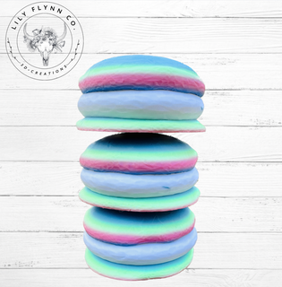 Macaron Turm Schlüsselbund Lebensmittel Wüste Cafe Bäckerei 3d print model - Mito3D