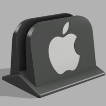 macbook pró vertical doca gadget caderno maçã 3d print model - Mito3D