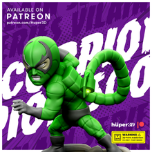 macdonald gargan - scorpion spiderman art villain 3d print model - Mito3D