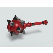 mace weathered storm dota 2 game fantasy cosplay replica dota2 melee weapon 3d print model - Mito3D