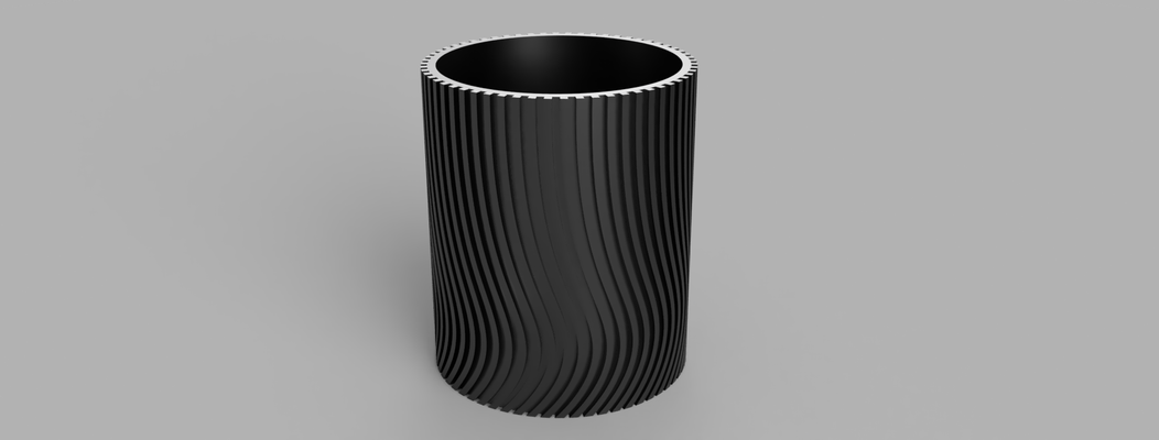 maceta 01 zuhause haus design pflanzer topf vase 3d print model - Mito3D