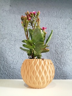 Macetero minimalista vaso impianti giardino fiori cortile terrazza flores maceta 3d print model - Mito3D