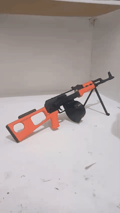 mach ne arma fogo ak47 3dgun rifle assaultrifle metralhadora atirador 3d print model - Mito3D