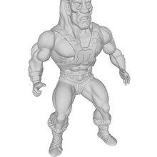 machete man motu masters of the universe 3d print model - Mito3D