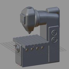 machine 4 3d print model - Mito3D