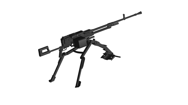 maschine gewehr spiel scharfschütze pistole fohlen militär steinschloss armee ar vr automatisch waffe metaverse gatling 3d print model - Mito3D