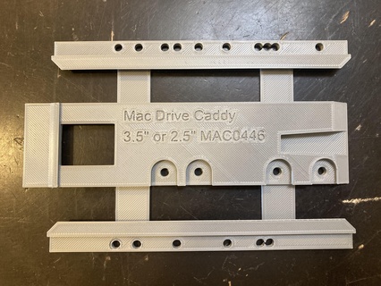 macintosh 325 drive sled 815-0046 powermac performa caddy tray 3d print model - Mito3D