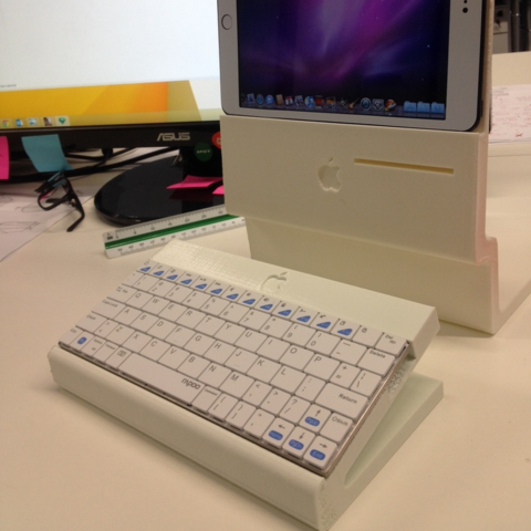 macintosh de apple mini dock teclado gadget 3D print model - Mito3D