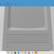 Macintosh se Apfel 3d print model - Mito3D