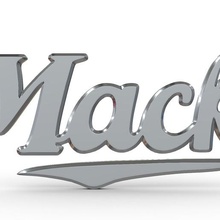 mack logo 2 verschiedene auto avto Auto Autos emblem Modell 3d Teil Fahrzeug logos logotype detaillierte hoch sumbol Unternehmen Marke bedruckbar ist drucken neue Ausdruck Drucker gedruckt werden stl Datei obj 3d print model - Mito3D