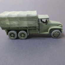 mack us truck ww2 1 100 scale game gaming miniature scenery tabletop wargaming wwii vehicles 3d print model - Mito3D