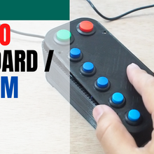 macro keyboard enclosure diy stream deck arduino streaming elgato 3d print model - Mito3D