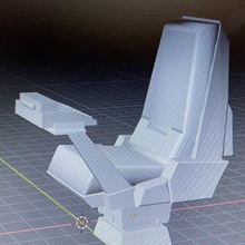 macross silla juego robotech 3d print model - Mito3D