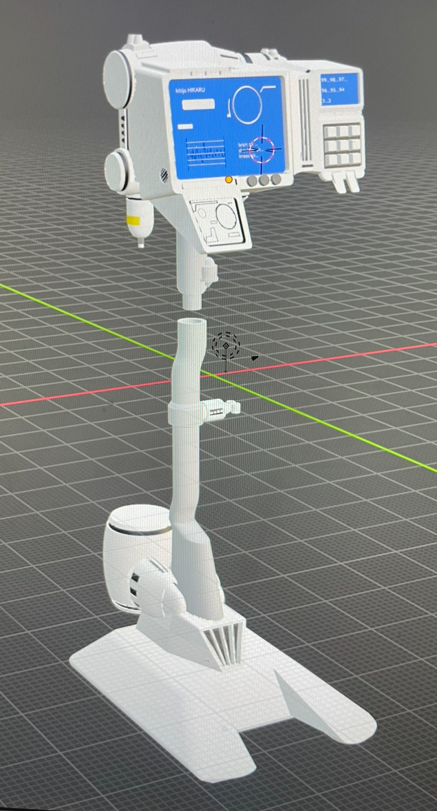 macross emergency monitor Game robotech 3D print model - Mito3D