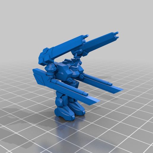 macross ii tomahawk 3D print model - Mito3D