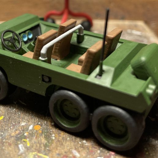 Macross Jeep Spiel Robotech 3D print model - Mito3D