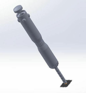 Macross robotech Zentraedi savaş baton 3d print model - Mito3D
