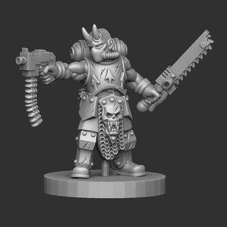 mad attackers - corrupted legion 6mm 8mm 15mm 3d print model - Mito3D