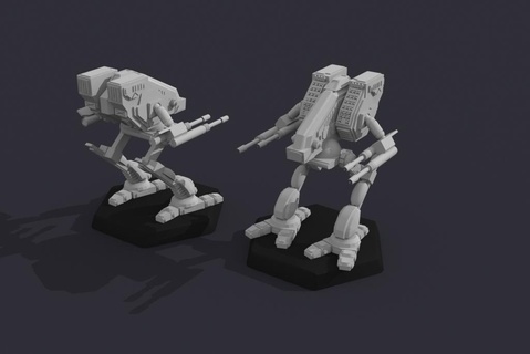 mad dog mecha old style vehicles transport 3d print model - Mito3D