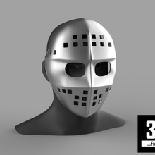 mad max 2 guerrier de la route masque 3d pring stl mode cosplay le bricolage l'artisanat casque les retombées apocalypse hockey vendredi 13 cg 3d print model - Mito3D