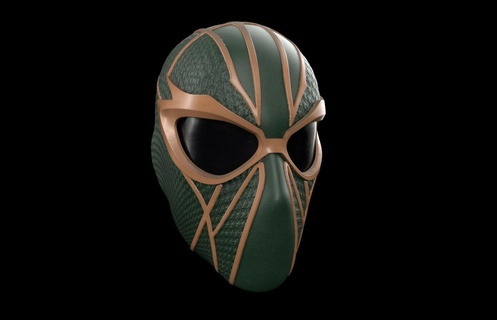 madam ağ Ezekiel maske 3d dijital indir oyun Örümcek Adam örümcek spider man kabuk hayret Yenilmezler 3d print model - Mito3D
