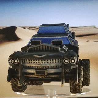 deli Max gigahorse Chibi versiyon 1 32 ölçek araba öfke yol 3d model rulman tekerlekler siyah oyuncak 3d print model - Mito3D