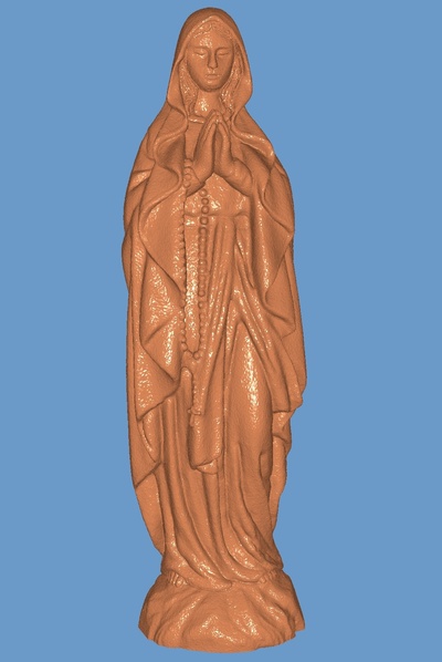 madre março mãe maria virgem arte 3d print model - Mito3D