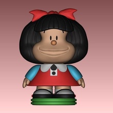 mafalda ventilateur art bandedessine dessine bande dessinée dessin jouet animé classique 3d print model - Mito3D