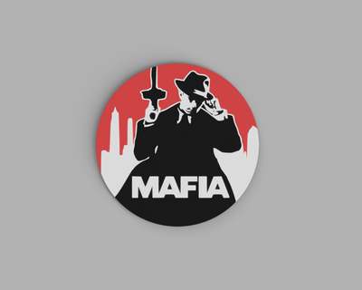 mafia remake sottobicchiere 3d print model - Mito3D