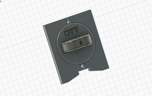 revista base cambiar interruptor cara plato indicador mando herramienta reemplazo máquina máquinas 3d print model - Mito3D