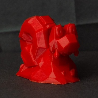 magcargo low poly pokemon low-poly lowpoly faceted gen 2 ii second generation figure pok mon 3d print model - Mito3D