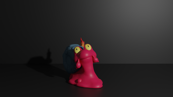 Magcargo pokemon 3d Yazdır model slugma sümüklüböcek lav ateş alev Kaya canavar yanardağ kül Pikaçu Eevee sihirbaz tiranitar horlama 3d print model - Mito3D
