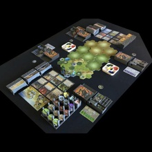 mage knight organizzatori set completo gioco contenitore gli organizzatore geek consiglio da tavolo eroe cavaliere mago 3d print model - Mito3D