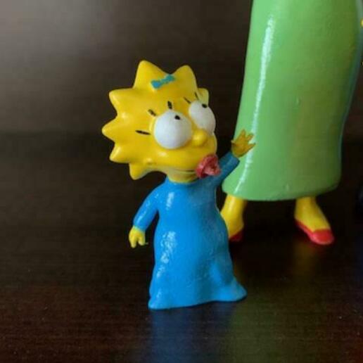 Maggie Simpsons família coleção los Simpson figura familia 3D print model - Mito3D
