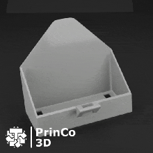 büyü kartları organizatör araç tga masaüstü oyunlar Kulp destek konteyner klips raf 3d print model - Mito3D