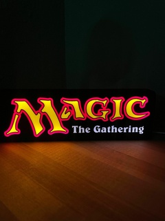 magic gathering lamp Home gaming games lights lamps 3d print model - Mito3D