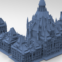 Magie großartig Stadt Dorf Kit Bash 5 3d print model - Mito3D