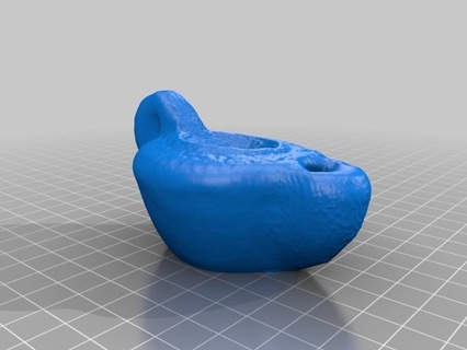 magic lamp makerbotdigitizer scan art 3d print model - Mito3D