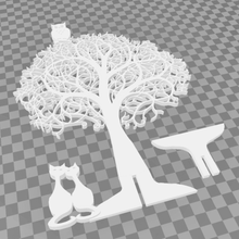 magic tree home romantic 3d print model - Mito3D