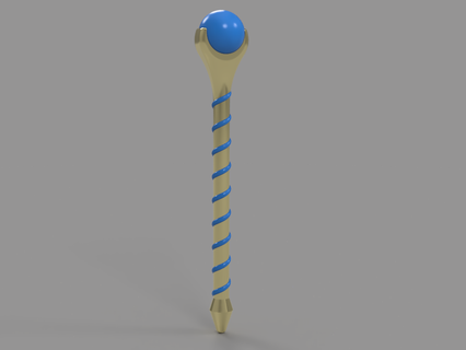 magic wand Game witch wizzard toy 3d print model - Mito3D